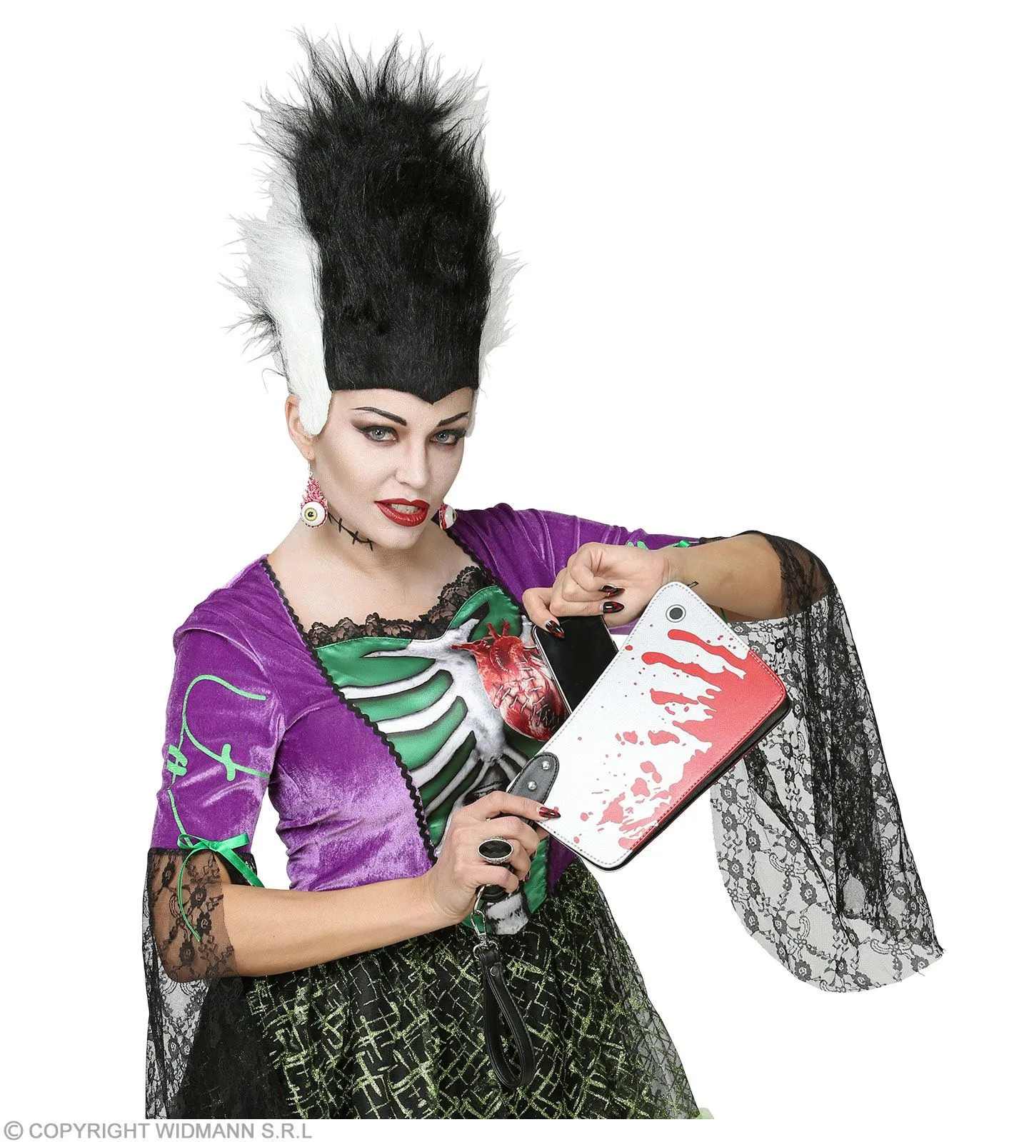 WIDMANN Bloederige Hakmes Tas Halloween 7 WIDMANN Bloederige Hakmes Tas Halloween - Afbeelding 5