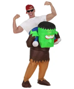 WIDMANN Opblaasbaar Op De Rug Van De Hulk Kostuum