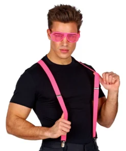 WIDMANN Bretels Neon Roze -Andere Beroepen Winkel wdm 2019 01365 5 1