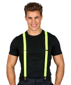 WIDMANN Bretels Neon Geel