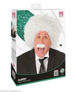 WIDMANN Professor Zweistein Pruik Wit -Andere Beroepen Winkel wdm 2021 02129 4